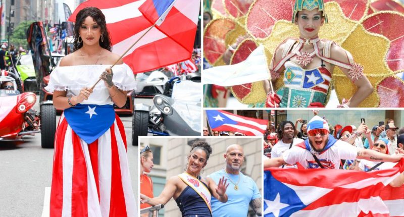 Thousands flock to NYC's famed Puerto Rican Day Parade: 'It's beautiful'