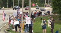 Thousands lined the streets for Augusta's No King's protest
