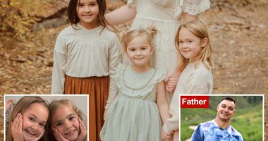 Three sisters who vanished while visiting homeless dad were found with bags over their heads, wrists zip-tied