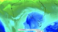 An icy combination of thunderstorms, hail and snow is set to envelop the south-eastern states this long weekend.