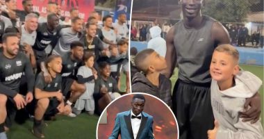 TikTok star Khaby Lame plays soccer in Brazil after US detention