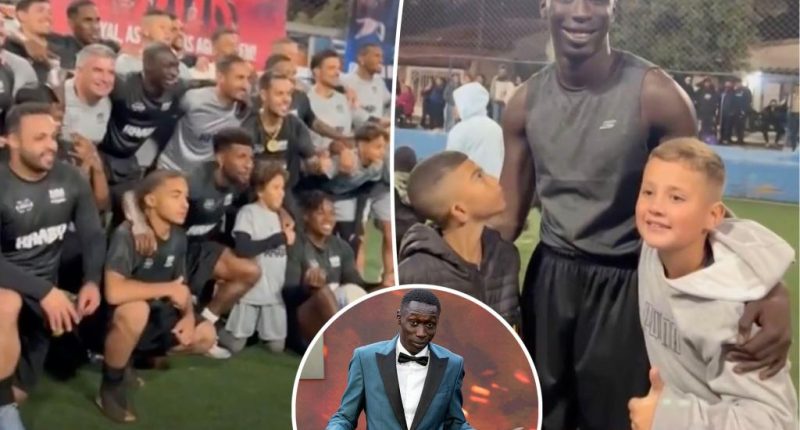 TikTok star Khaby Lame plays soccer in Brazil after US detention