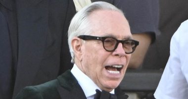 Tommy Hilfiger takes a TUMBLE at Bezos wedding