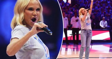 Tony Award winning actress Kristin Chenoweth slammed by NBA fans for Game 7 national anthem