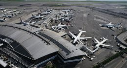 Travel pandemonium as major airports across America ground ALL flights
