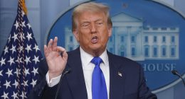 Trump FINALLY gets a question he respects as president celebrates