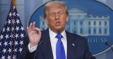 Trump FINALLY gets a question he respects as president celebrates