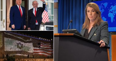 Trump State Department spox picks Israel over U.S. in viral video