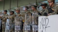 California National Guard members in Los Angeles on June 9 2025