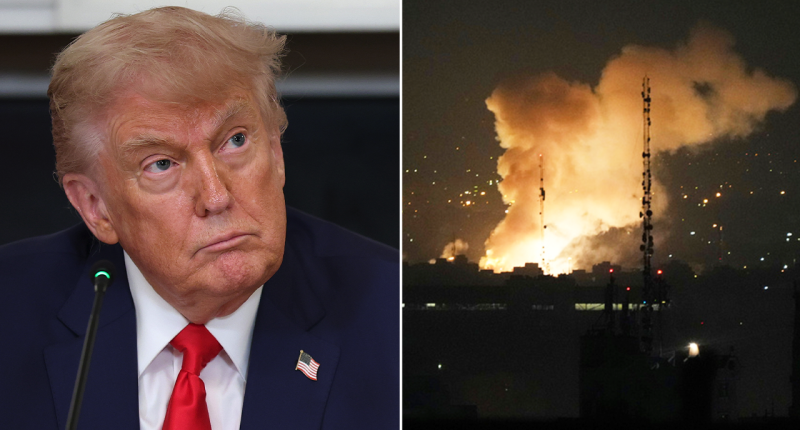 Trump aware of Israel strikes on Iran beforehand, says there were no surprises