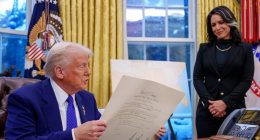 Trump is mulling Tulsi Gabbard's ouster amid Iran clash insiders say