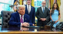 Trump refuses to rule out invoking the Insurrection Act in Los Angeles