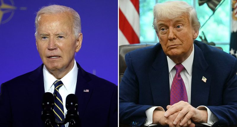 Trump shares theory Joe Biden DIED in 2020 and was replaced by a clone