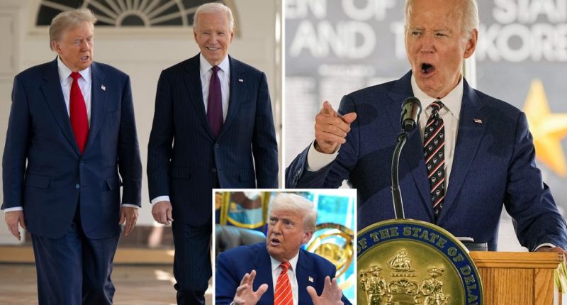 Trump shares wild conspiracy theory that Joe Biden was replaced by 'soulless, mindless' clones