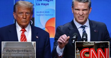 Trump suggests CNN, NY Times may fire Iran reporters