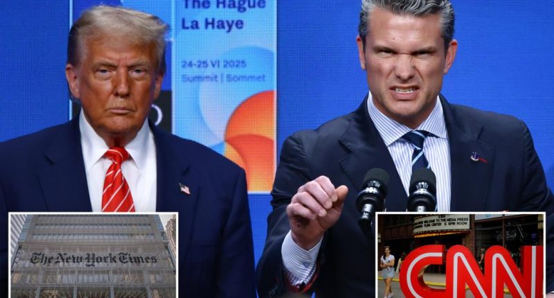 Trump suggests CNN, NY Times may fire Iran reporters