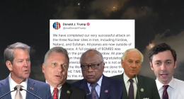 Trump's Iran operation prompts mixed reactions from GA and SC officials