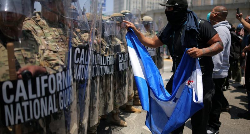 Trump's move to 'liberate Los Angeles from the migrant invasion'