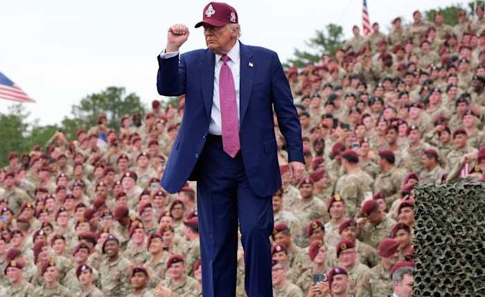 Trump’s recent moves risk politicizing the military, which has long strived to stay above politics