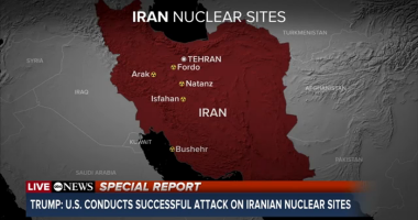 US Iran strikes live updates: US airstrikes in Iran hit 3 nuclear sites, Donald Trump says, joining Israeli air campaign