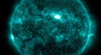 A powerful solar flare erupted from the sun on Tuesday, prompting warnings from NASA about potential blackouts and communication disruptions