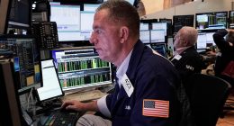 US stocks hit record highs amid trade policy concerns