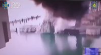 Ukraine attacks Putin's prized Kerch bridge to Crimea