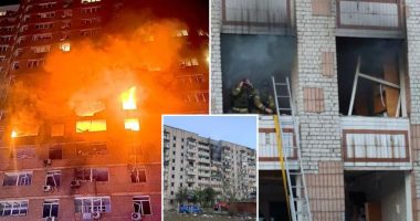 Ukraine says Russia launched the biggest aerial attack since the start of the war