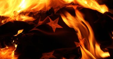 Venezuelan national seen burning stolen American flag in middle of Clearwater road: police