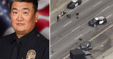 Veteran LAPD sergeant killed in line of duty while responding to late-night crash