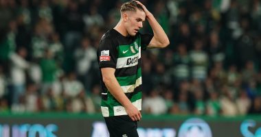 Viktor Gyokores accused of 'blackmailing' Sporting Lisbon as furious club president hits back at Man United target after he 'threatened to go on strike' - and names the price they WON'T accept for star striker