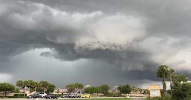 WATCH: Strong storms spark ominous cloud in Central Florida