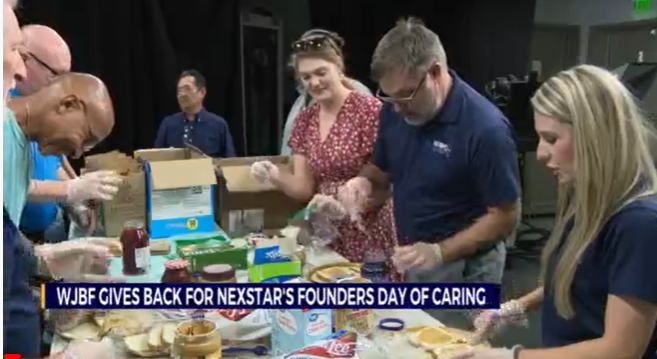 WJBF giving back to a local nonprofit for Nexstar Founders Day of Caring