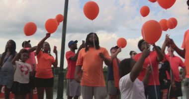 Wear Orange event held in downtown Augusta to discuss National Gun Violence Awareness Month