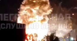 A major explosion and fire with secondary detonations at Bryansk airfield led to speculation by Russian war channels that a new Western missiles was used, with some claims of a German-supplied Taurus.