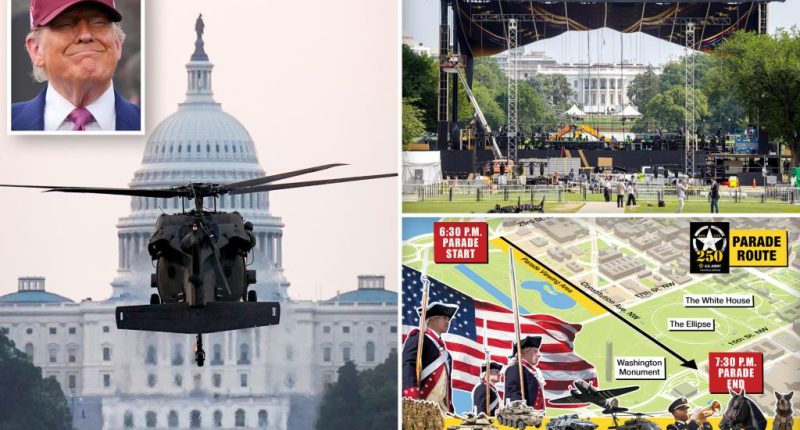 What to expect at Trump's $45 million military parade in DC