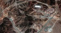 A satellite image taken on June 14, 2025, shows no visible damage after Israel's strikes on Friday.
