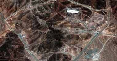A satellite image taken on June 14, 2025, shows no visible damage after Israel's strikes on Friday.