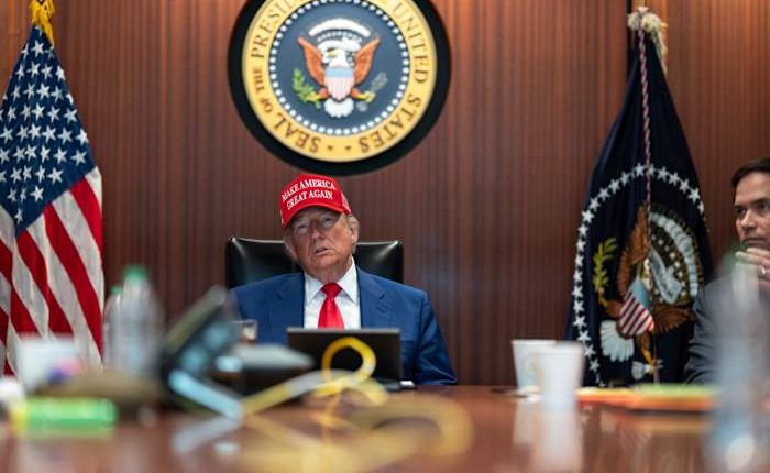 White House photos show rare look inside the Situation Room as Trump authorizes strikes in Iran