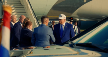 The eyebrow-raising video montage was set to Usher's Hey Daddy (Daddy's Home).