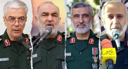 Who were the top Iranian generals killed in Israeli strikes?