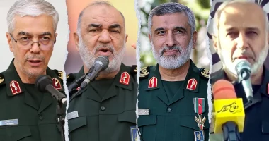 Who were the top Iranian generals killed in Israeli strikes?