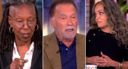 Whoopi Goldberg, Sunny Hostin Shut Down Arnold Schwarzenegger After He Rants About Immigrants “Doing Illegal Things”: “They’re Less Likely To Commit Crimes”