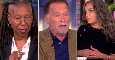 Whoopi Goldberg, Sunny Hostin Shut Down Arnold Schwarzenegger After He Rants About Immigrants “Doing Illegal Things”: “They’re Less Likely To Commit Crimes”