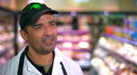Butcher Serge Cancado﻿ sells a tonne of chicken every day to keep up with a five-fold increase over the last 50 years.