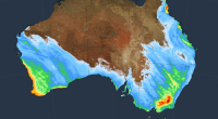 A complex low-pressure system will pass over Australia's south from today, and it's expected to stick around until mid-next week.