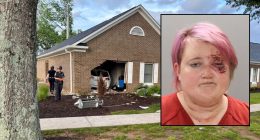 Woman crashes minivan into care facility, killing man: Cops