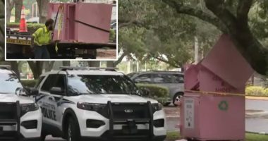 Woman found dead in clothing donation box: Florida cops