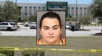 Woman shoots dad during police station custody swap: Cops