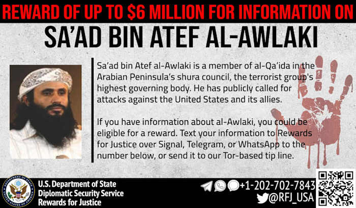 Yemen's al-Qaida branch leader threatens Trump, Musk and others